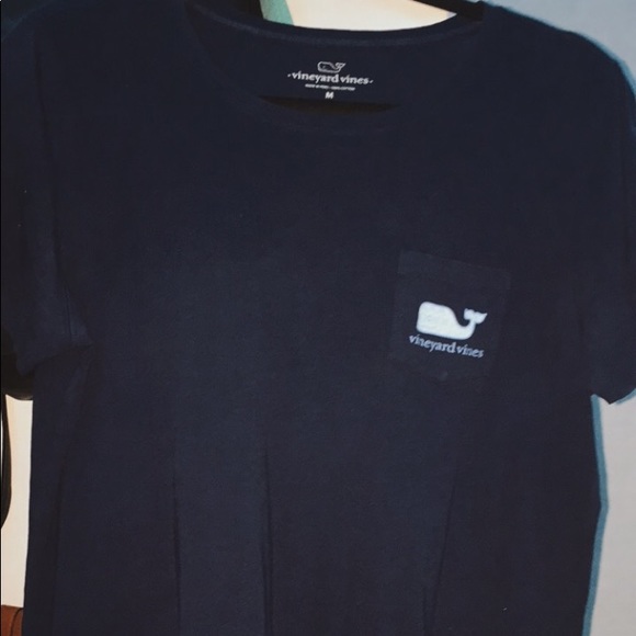 Vineyard Vines Navy Short Sleeve - Picture 2 of 2